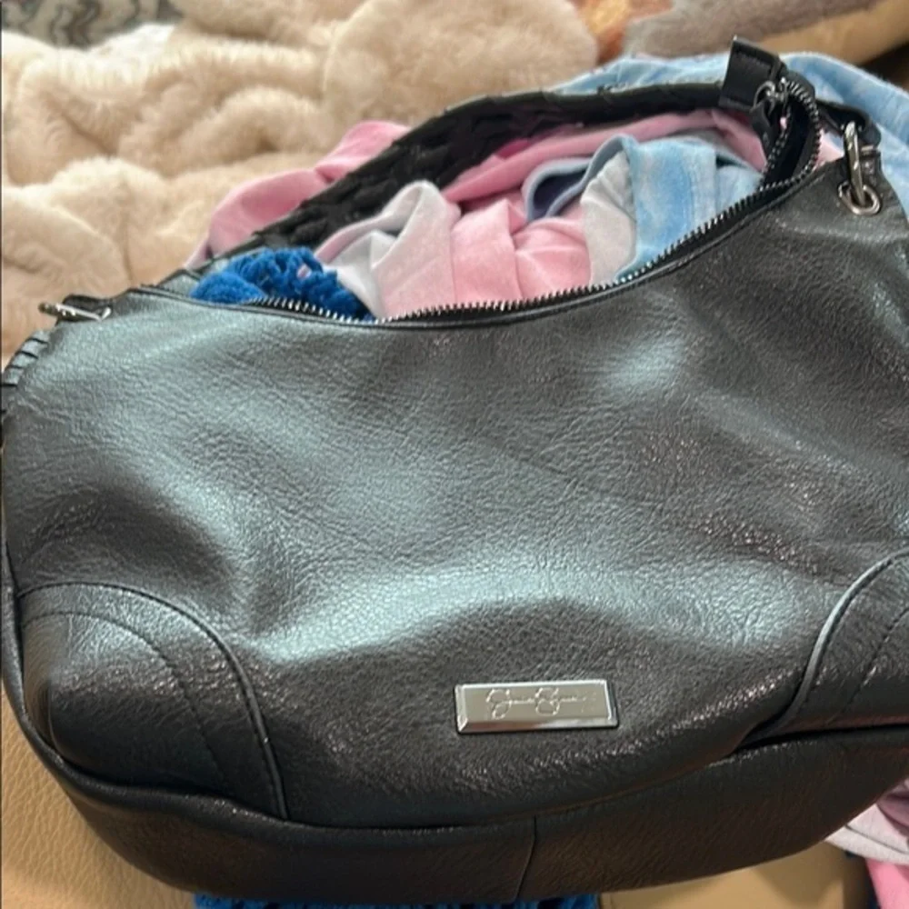 Jessica Simpson Black Hobo Bag